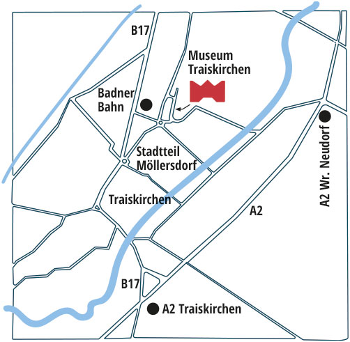 Anreise zum Museum Traiskirchen