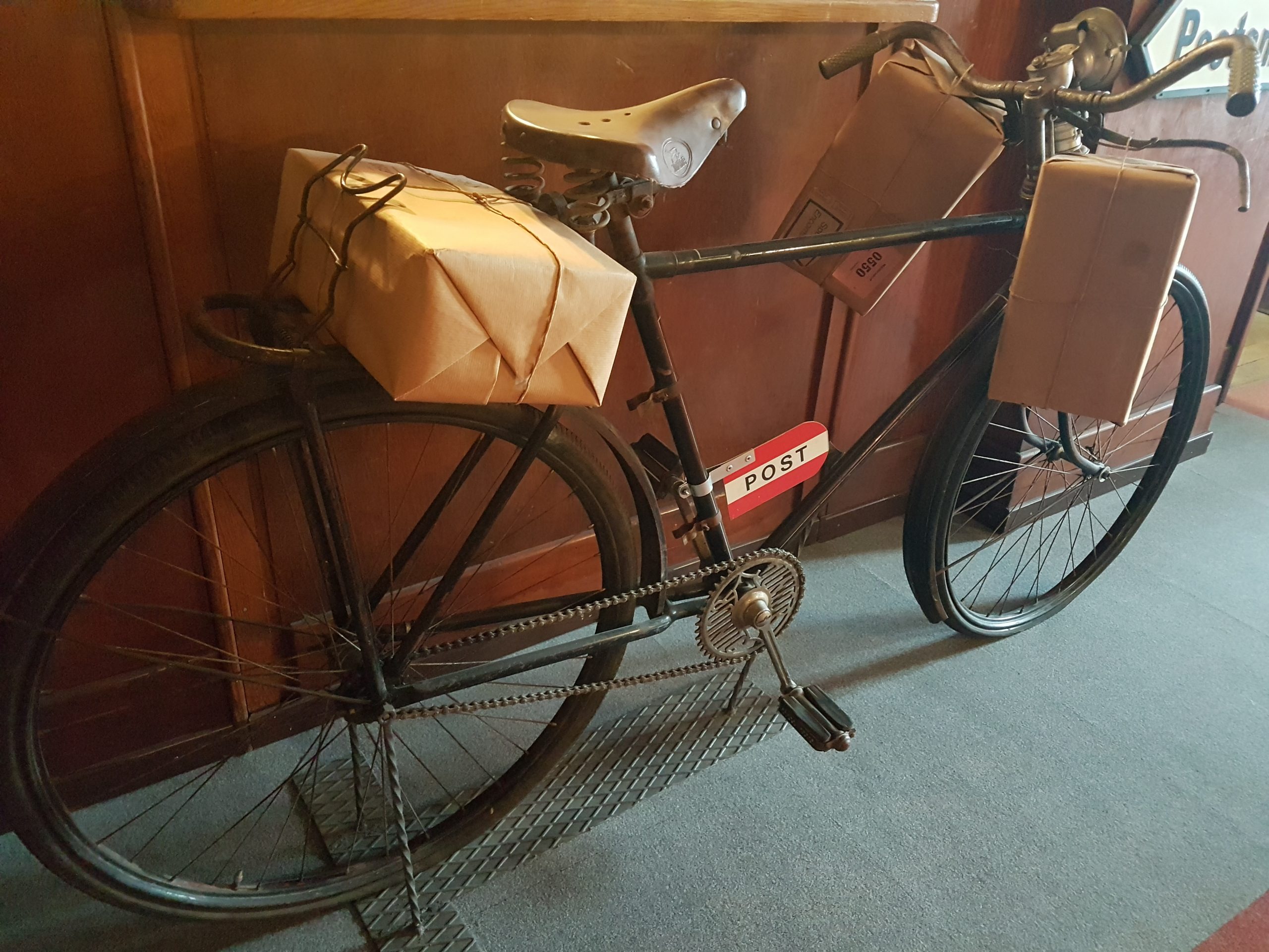 Fahrrad der Post